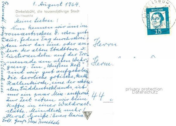Dinkelsbuehl Greifenschild 1000jährige Stadt – Bild 2