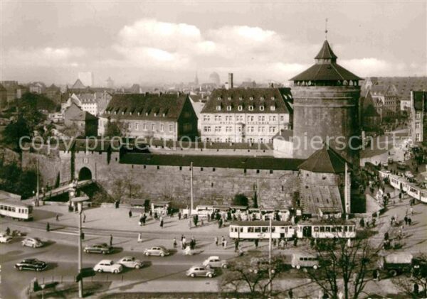 Nuernberg Blick zum Königstor