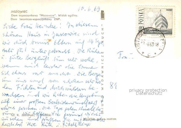 Jaszowiec Dom wypoczynkowy Mazowsze Widok ogolny – Bild 2