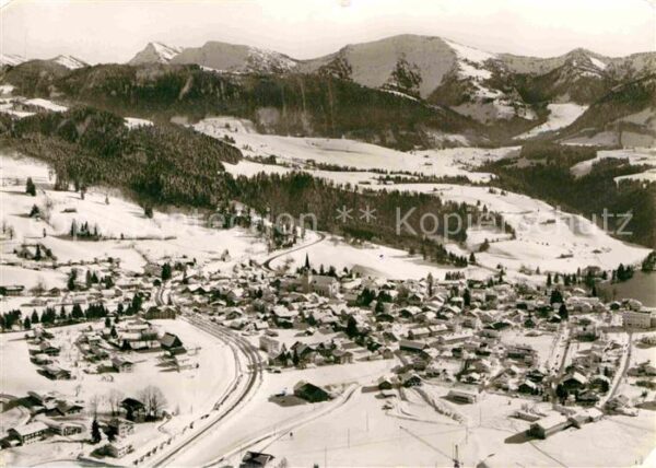 Oberstaufen Wintersportplatz Alpenpanorama Allgäuer