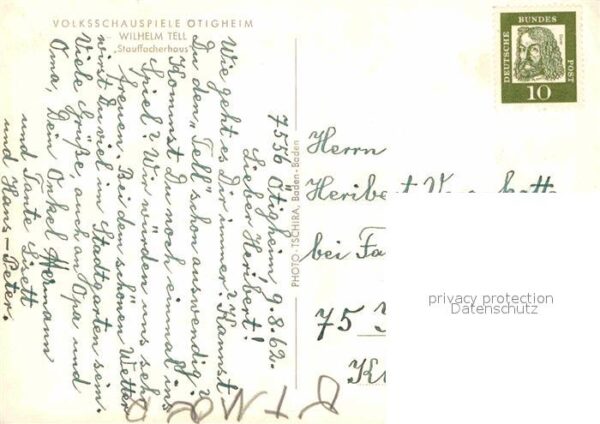 Oetigheim Volksschauspiele Wilhelm Tell Stauffach – Bild 2