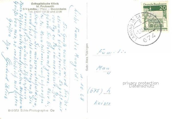 Landau Pfalz Orthopädische Klinik St Paulusstift – Bild 2