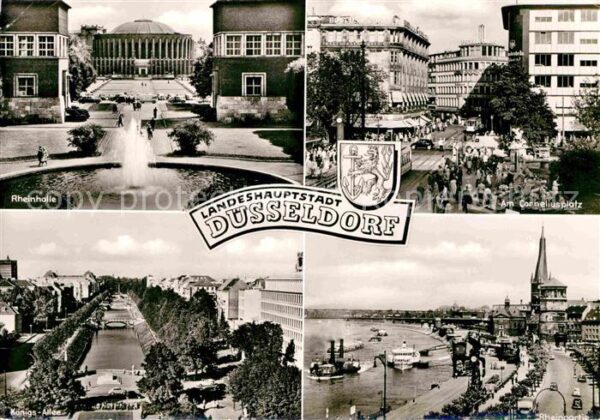 Duesseldorf Rheinhalle Corneliusplatz Rheinpartie B