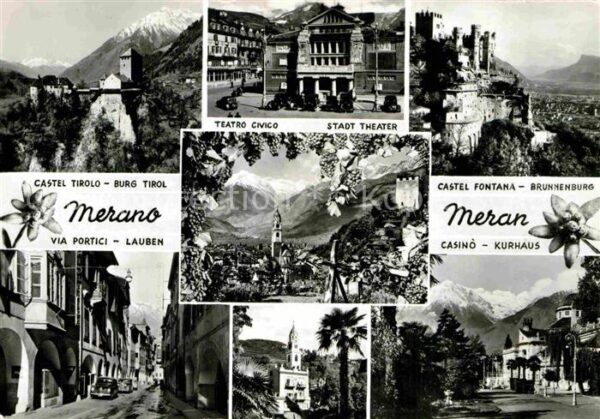 Meran Merano Castel Tirolo Teatro Castel Fontana Via