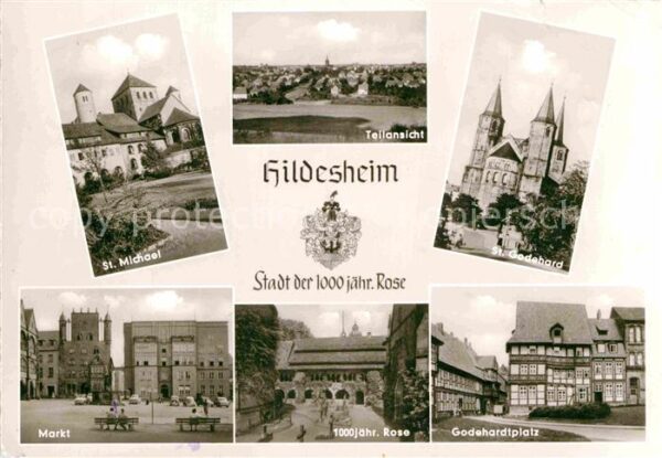 Hildesheim St Michael St Godehard Kirche Markt 100