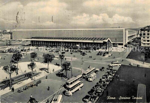 Roma Rom Stazione Termini Bahnhofsplatz