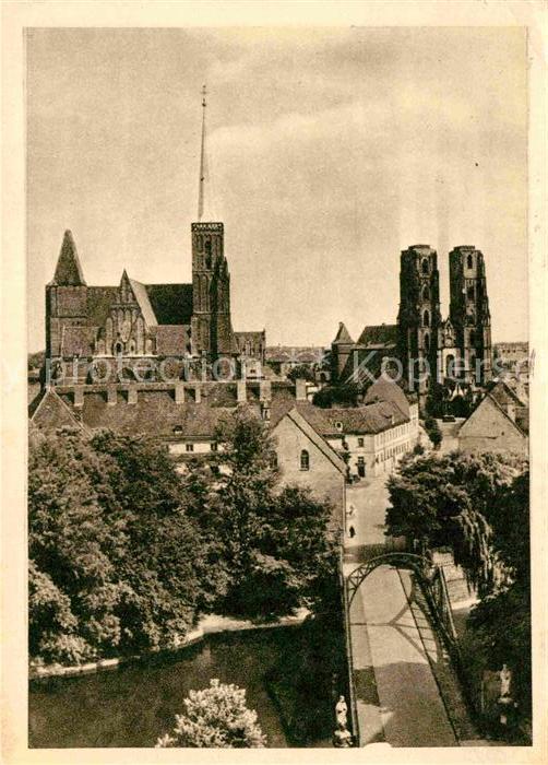 Wroclaw Widek na Ostrow Tumski