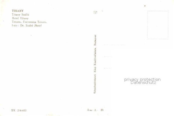 Tihany Szallo Hotel Strand – Bild 2