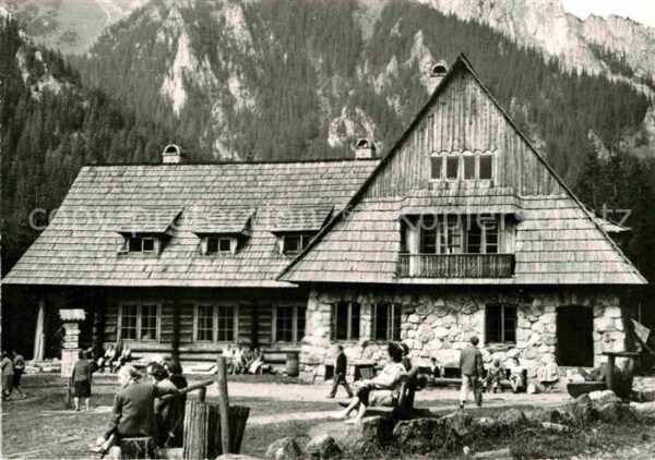 Tatry Zachodnie Schronisko PTTK na Hali Ornak Berghaus