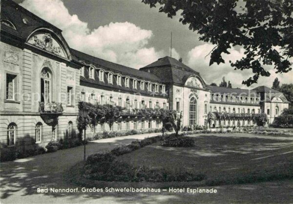 Bad Nenndorf Grosses Schwefelbadehaus Hotel Esplanad