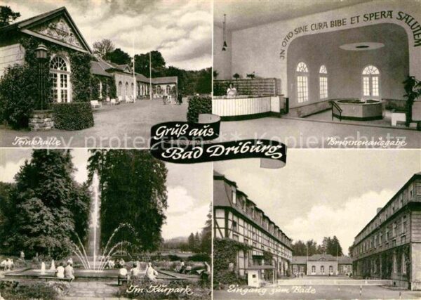 Bad Driburg Trinhalle Brunnenausgabe Bad Kurpark Sp