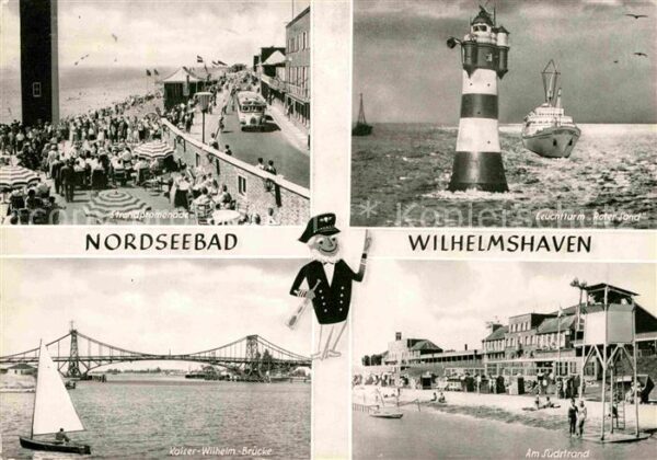 Wilhelmshaven Nordseebad Strandpromenade Leuchtturm R