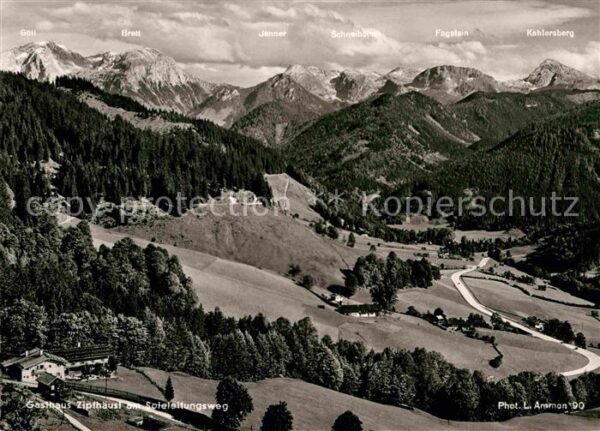 Ramsau Berchtesgaden Gasthaus Zipfhäusl am Soleleitungsweg A