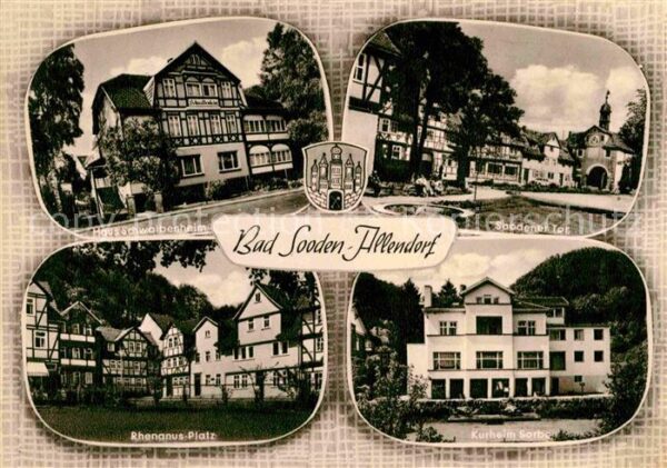 Bad Sooden-Allendorf Kurhaus Schwalbenheim Soodener Tor Rhen