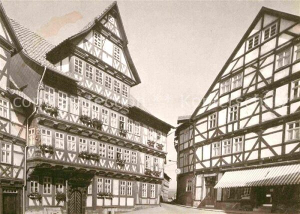 Bad Sooden-Allendorf Kirchstrasse Haus Bürger 17. Jhdt. Fach