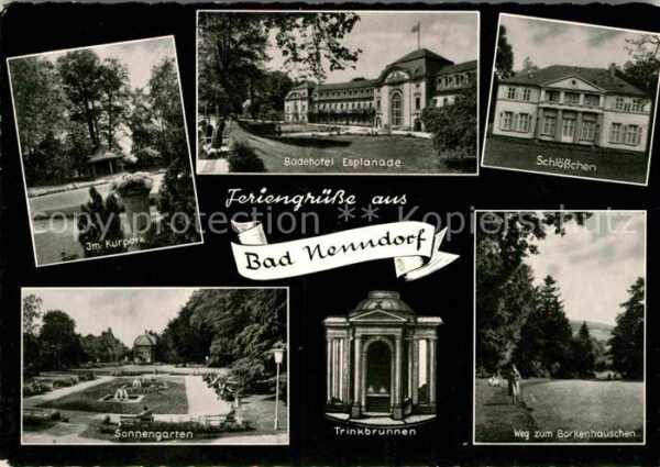 Bad Nenndorf Kurpark Badehotel Esplanade Schlösschen