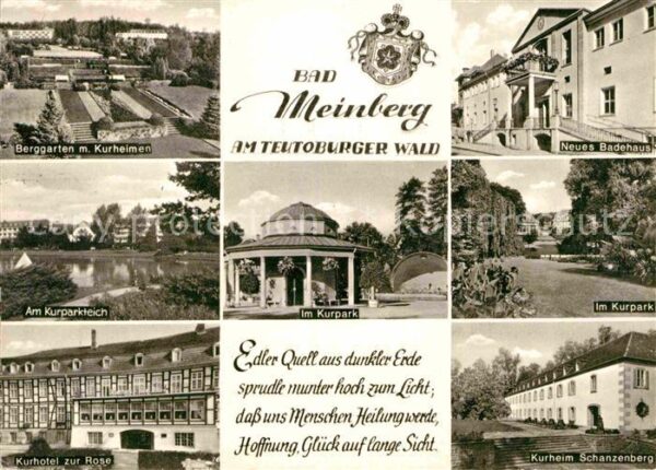 Bad Meinberg Kurort am Teutoburger Wald Kurpark Kurh