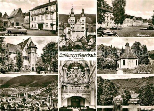 Amorbach Miltenberg Kriegerdenkmal Heimatmuseum Sommerberg
