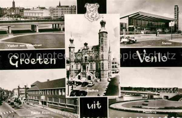 Venlo Station Maasbrug Viaduct