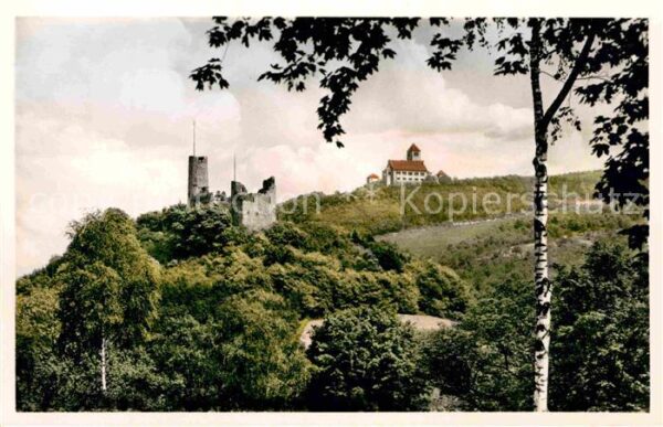 Weinheim Bergstrasse Burgruine Windeck