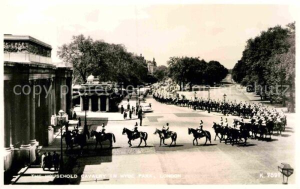 London Hyde Park Household Cavalry