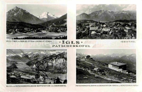 Patscherkofel Igls Serles Habicht Patscherkofelbahn