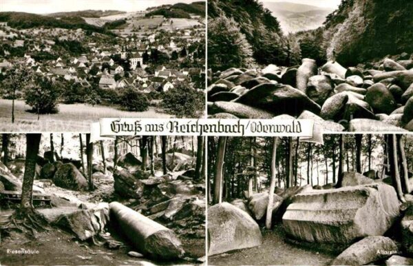 Reichenbach Odenwald Riesensäule Altarstein