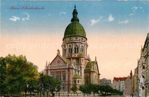 Mainz Rhein Christuskirche