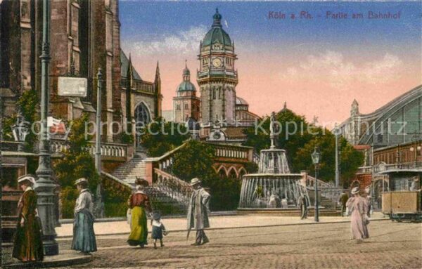 Koeln Rhein Bahnhof