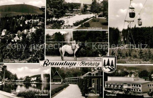 Braunlage Wurmberg-Seilbahn Pony-Post Kurpark