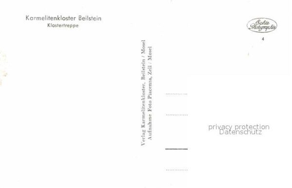 Beilstein Mosel Karmelitenkloster Klostertreppe – Bild 2
