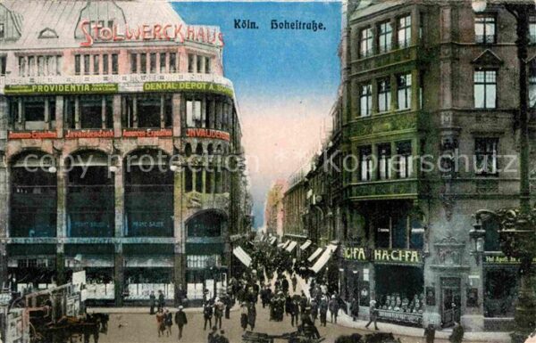 Koeln Rhein Hohestrasse