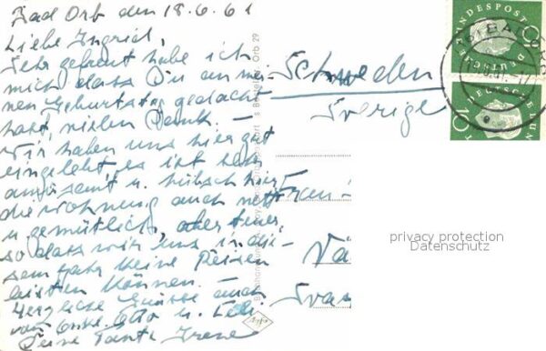 Bad Orb Kurpark Wandelhalle Kurhaus Teich – Bild 2