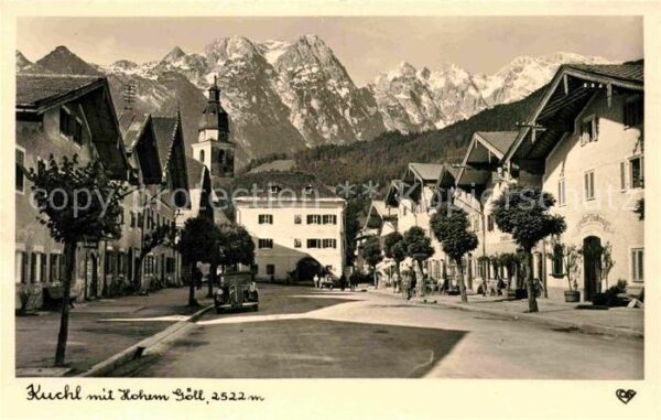 Kuchl Teilansicht Kirche Hohem Göll