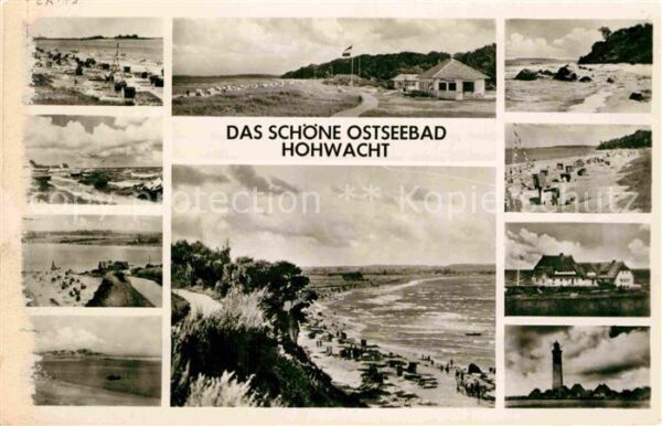 Hohwacht Ostseebad Strand Düne Leuchtturm Brandung