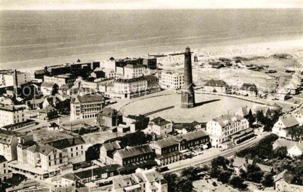 Borkum Fliegeraufnahme Leuchtturm