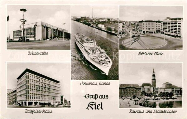 Kiel Ostseehalle Raiffeisenhaus Holtenau Kan