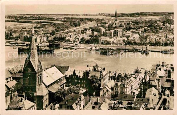 Flensburg Blick nach Jürgensby