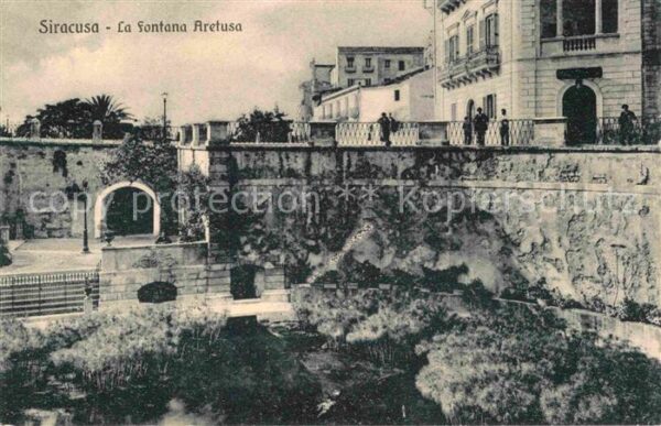 Siracusa La Fontana Aretusa