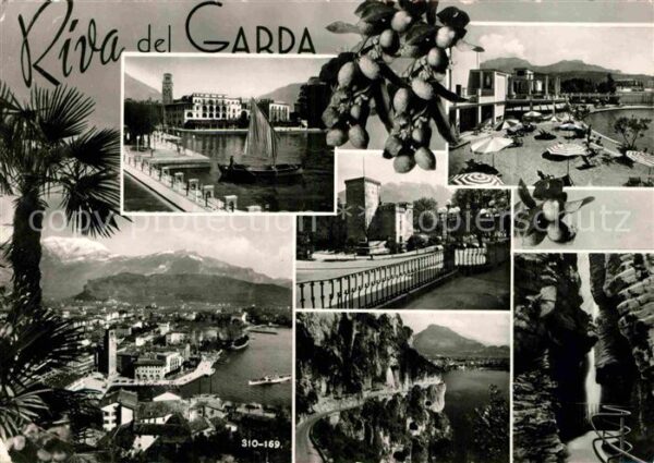 Garda Lago di Garda Wasserfall Strand