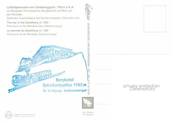Mondsee Salzkammergut Schafberg Zellersee – Bild 2