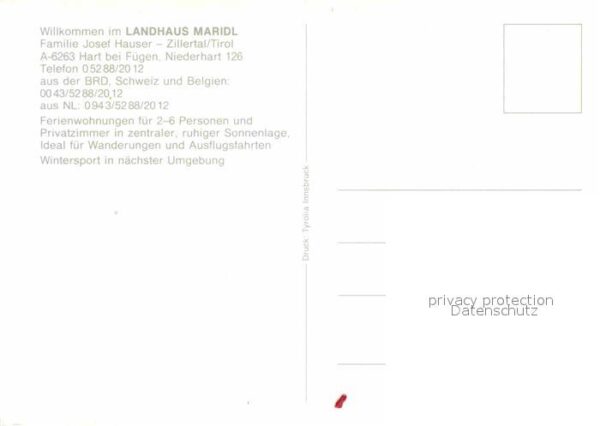 Hart Zillertal Landhaus Maridl – Bild 2