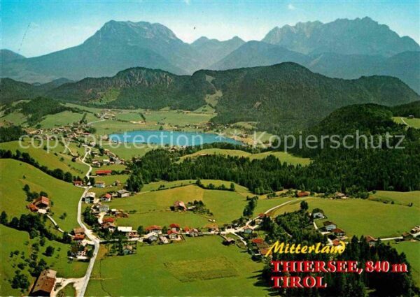 Thiersee Fliegeraufnahme