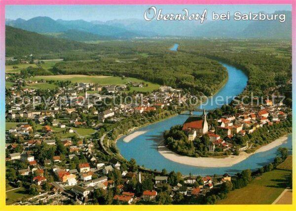 Oberndorf Salzburg Fliegeraufnahme