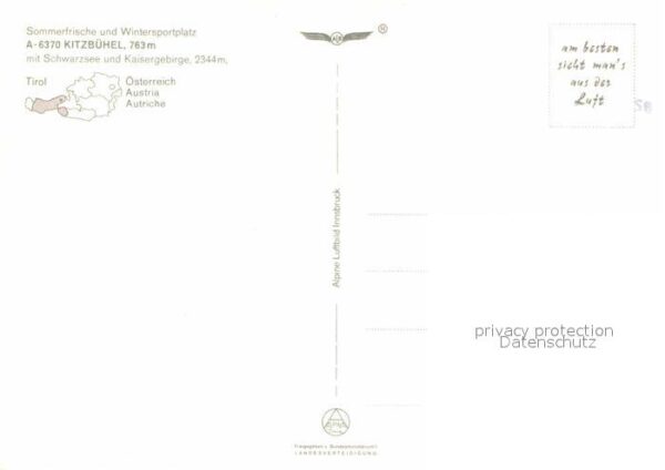 Kitzbuehel Tirol Fliegeraufnahme – Bild 2