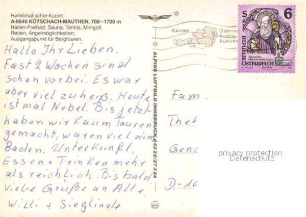 Koetschach-Mauthen Kaernten Reisskofel – Bild 2