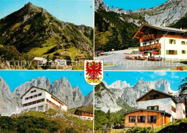 Wilder Kaiser Stripsenjochhaus Griesseralm Gruttenhüt