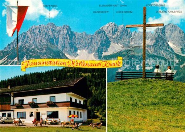 Going Wilden Kaiser Tirol Jausenstation Hollenauer Kreuz
