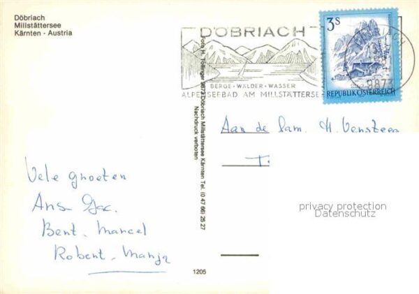 Doebriach Millstaettersee Panorama – Bild 2