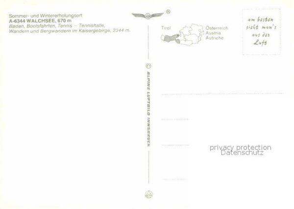 Walchsee Tirol Fliegeraufnahme – Bild 2
